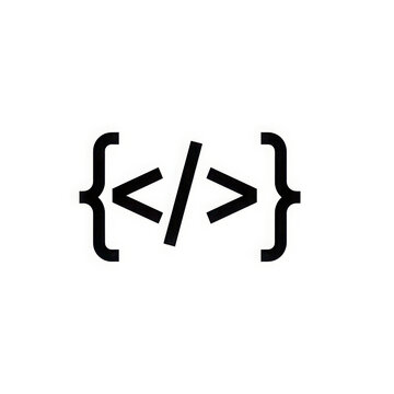 Code symbol for programming and development