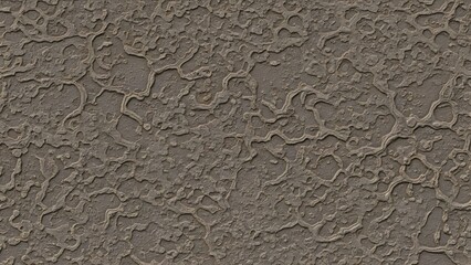Abstract texture resembling cracked earth or a topographic map, with intricate, winding lines on a textured surface, providing a unique background element