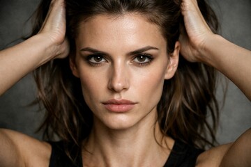 Fototapeta premium female model