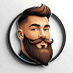 Illustration for a barbershop