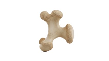 Decorative ceramic sculpture displayed in a bright space highlighting its unique shape and texture for artistic appeal