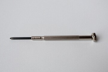 screwdriver tool on white background