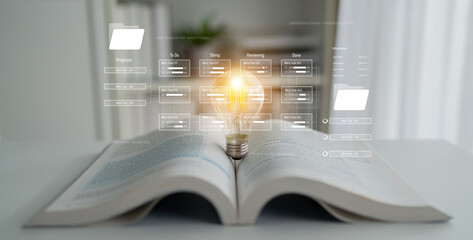 Project management system showing workflow stages, task progress, and review status. Task progress tracks completion, task progress improves workflow, and task progress ensures visibility. Latch