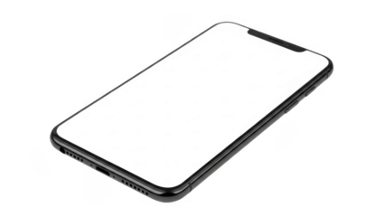 Modern smartphone with large screen