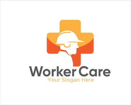 worker care and protection logo designs