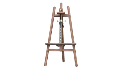 Wooden Artist's Easel with Brass Fittings