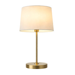 Modern Table Lamp Isolated on White Background