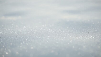 Obraz premium Sparkling Winter Snow Texture Background with Ice Crystals