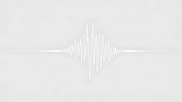 malleability. Visual representation of sound waves with smooth lines and a sharp distorted ripple. travel magazines, destination branding, designed for outdoor magazines and nature guides.