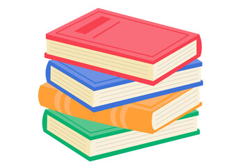 積み重なった本