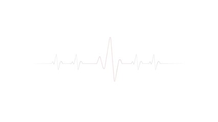 vital. Abstract heartbeat line illustration on a neutral background for medical concepts. STEM education sheets, lab safety posters, designed for STEM education and laboratory safety posters.