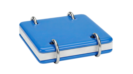 Blue Spiral Bound Notebook Icon
