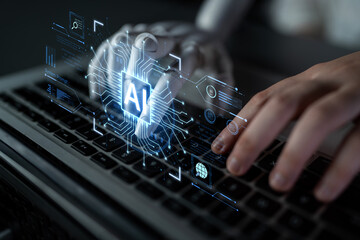 A generative AI assistant showcases its core processing unit. This interface demonstrates the system's ability to perform deep data analytics and respond to complex system-level prompts. Fermion