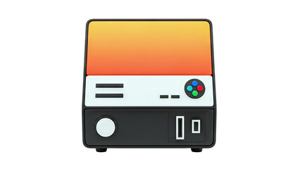 Retro Gaming Console Icon