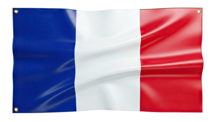 Waving French Tricolore Flag