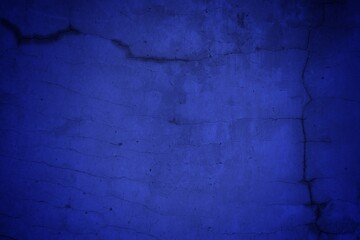 Blue Cracked Wall Texture Backdrop With Deep Cracks And Subtle Grunge Vibe
