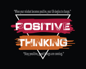 Positive Thinking Motivational Quote 