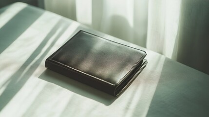 Leather Wallet in Sunlight