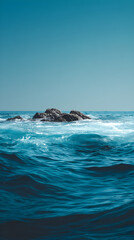 Rock in the Middle of the Ocean