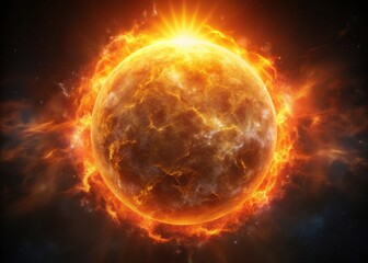 Solar Flare Encounter