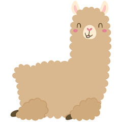 Funny alpaca