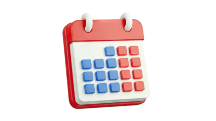3D Calendar Icon