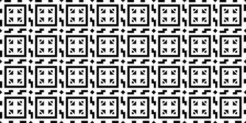 Seamless Transparent Art Deco Geometric Pattern Template