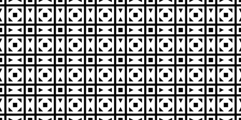 Seamless Transparent Art Deco Geometric Pattern Template