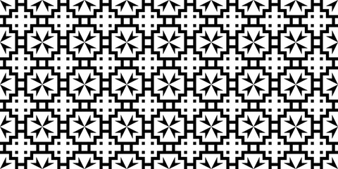 Seamless Transparent Art Deco Geometric Pattern Template