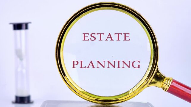 Text animation ESTATE PLANNING, Explore the vital aspects of estate planning through engaging animations that clarify financial concepts and help secure your legacy effectively