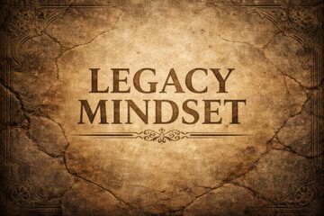 The concept of legacy mindset promotes awareness of long-term influence in daily actions and decisions for a better future for all.
