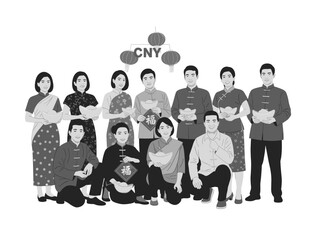 A minimalist illustration of a woman's lower body. Ideal for concepts relating to fashion, style, or vintage aesthetics, with a clean and classic feel