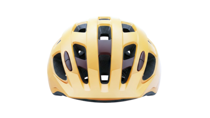Orange Bicycle Helmet