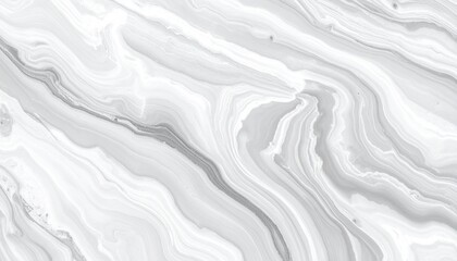 Obraz premium Elegant White Marble Texture with Swirling Veins and Subtle Details.