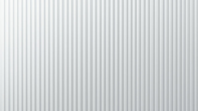 A minimalist white panel features evenly spaced vertical translucent stripes, creating a soft ribbed texture with subtle gray shadows for a 3D embossed look. The glossy, frosted surface showcases smoo