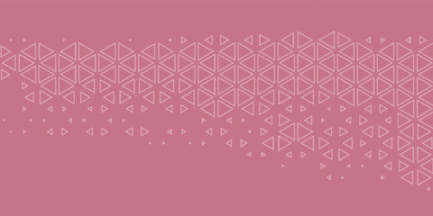 Soft Pink Geometric Background With Triangles And Grid For Modern Design Projects eps10