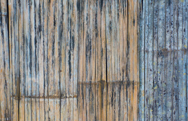 bamboo wall texture background, vintage and grunge style picture.