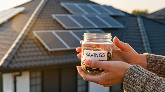 Saving Money With Solar Energy For A Sustainable Future.