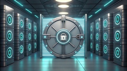 Futuristic Secure Digital Document Vault with Encryption and Cloud Data Protection