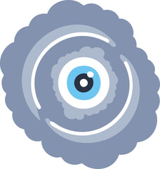 Obraz premium Evil eye protection symbol