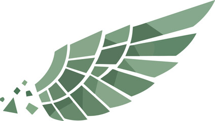 Abstract Wing Logo Design