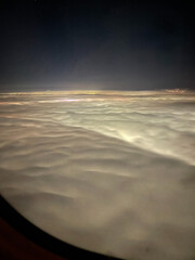 Clouds above Pacific night