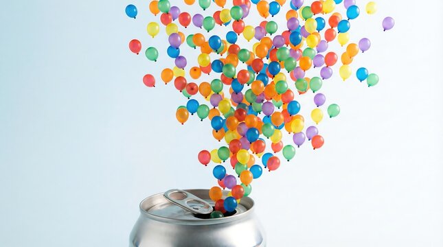 A 3d vector illustration of a hand holding a colorful social network concept featuring a bright world map pattern with many heart icons and candy shapes for a happy business celebration art - Powered by Adobe