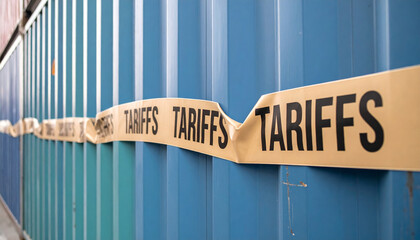 Tariff conflict between China and USA impacts trade and economy causing business crisis with tax duty affecting finance and market stability