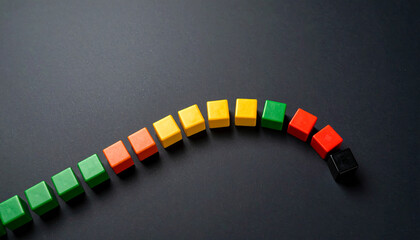 Global economic slowdown impacts business market and finance causing inflation and recession crisis affecting global economy and economic growth