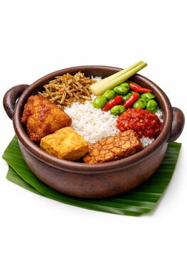 Nasi liwet/coconut milk rice(liwet rice)