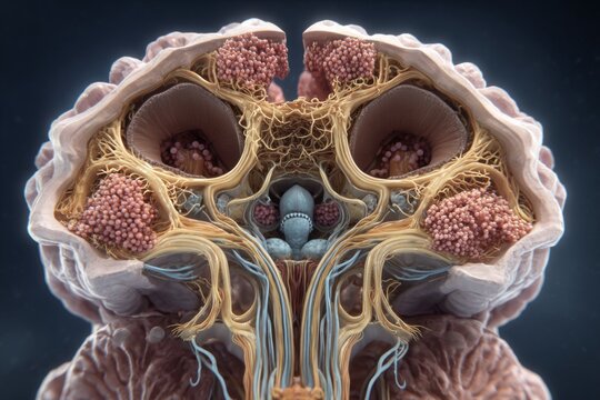 The hypothalamus releasing corticotropin-releasing hormone (CRH).