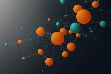 AI geometric node connection template