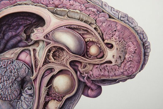 The pituitary gland continuing to release ACTH despite high cortisol levels.