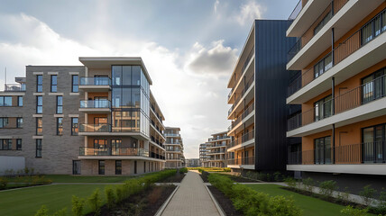 Luxury Real Estate Investment And Property Development Business Concept